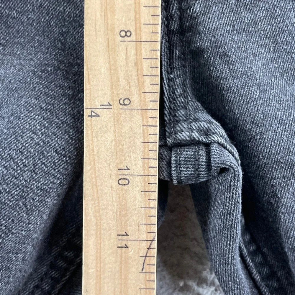 Levis 514 Jeans Mens 30x27 Black‎ Denim Straight Leg Five Pocket Stretch Pants